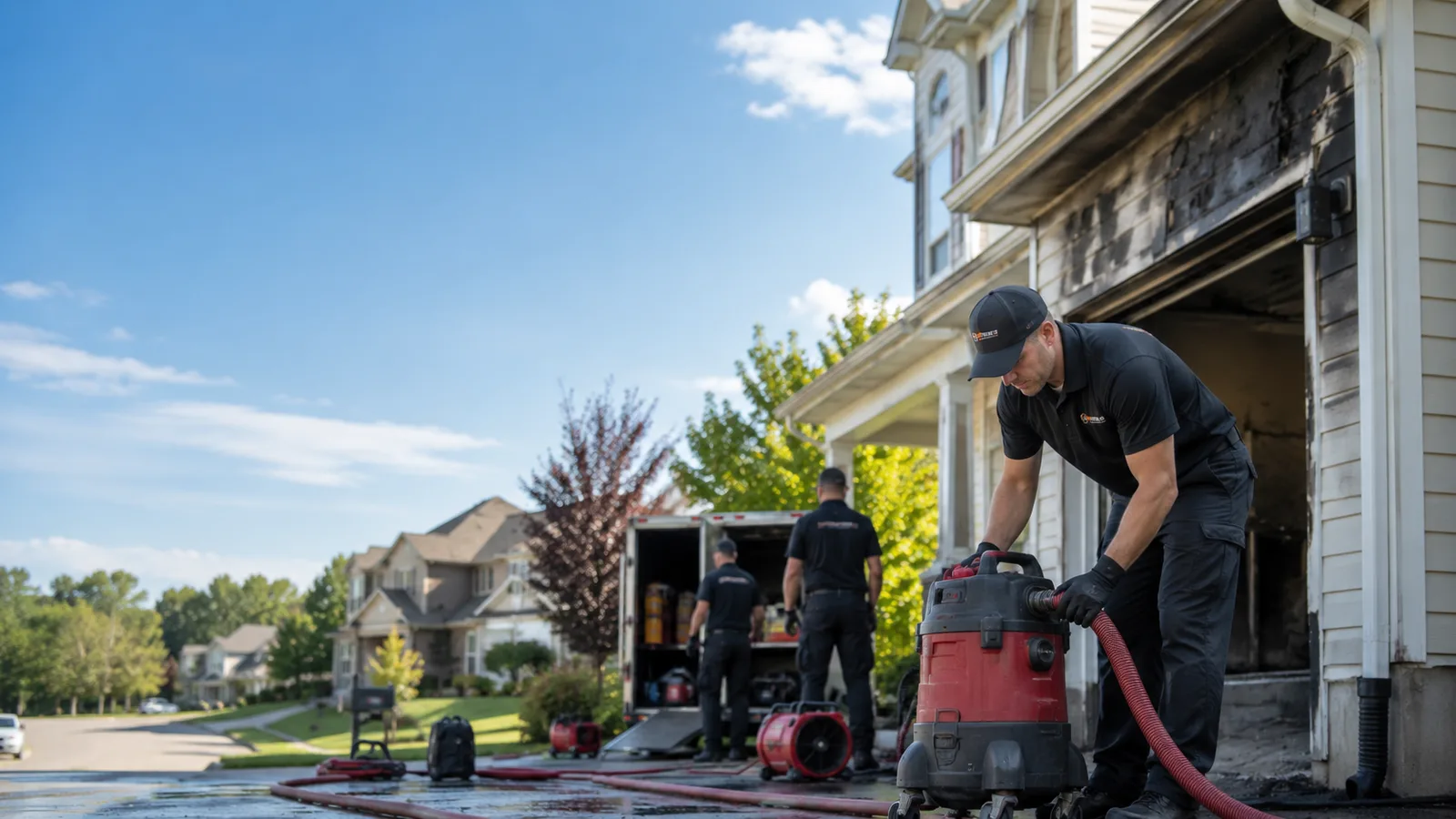 Fire And Smoke Damage Restoration in Barclay, MD near me